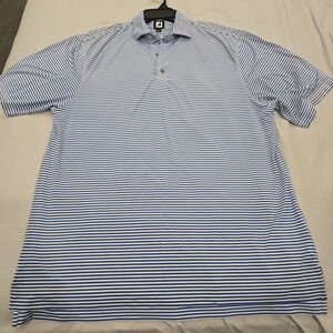 Blue Striped Men's‎ Shirt